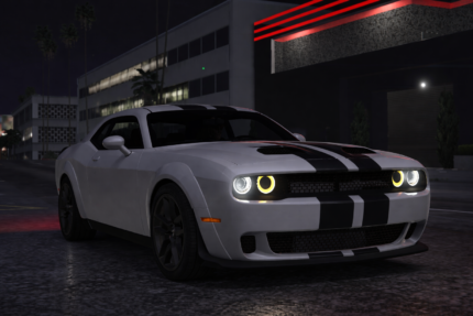 دودج تشالنجر SRT هيلكات رِد آي ( صوت مميز )