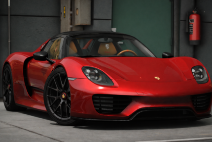 بورش 918 سبايدر ( صوت مميز )